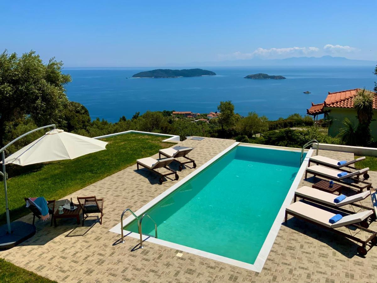 Villa Azure Katsaros  Εξωτερικό φωτογραφία